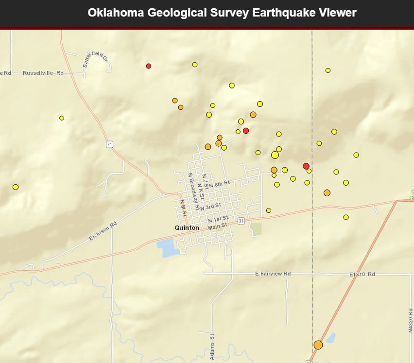 Quake map